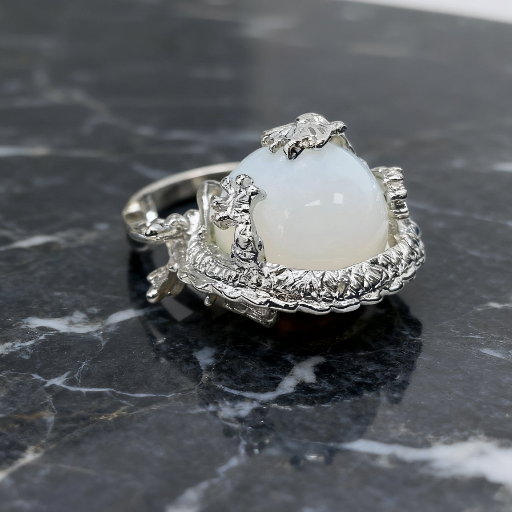 "Léger” Dragon Orb Pendant — Opal L’Ardeur Crystal